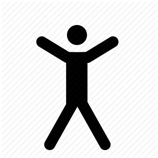 Exercise, jump, jumping, jumping jacks, man, person icon | Icon ...