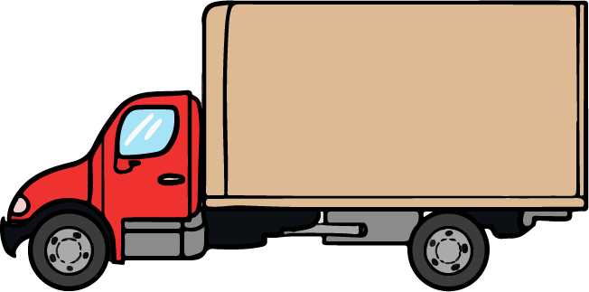 Truck And Trailer Clipart
