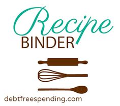Recipe binders, Collage and DIY and crafts