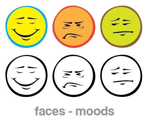 free clip art cartoon facial expressions - photo #25