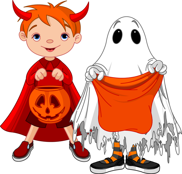 Little Devil and Ghost