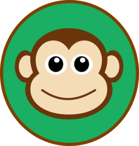 Monkey Face Clip Art Vector Online Royalty Free Cake