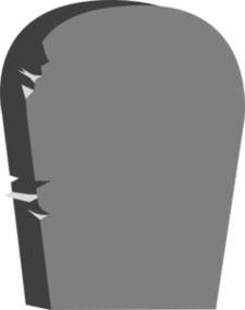 Blank Gravestone Clipart - Free to use Clip Art Resource
