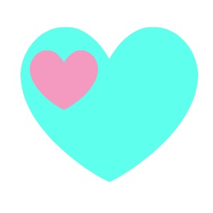 Light Blue Heart Clipart - Free Clipart Images