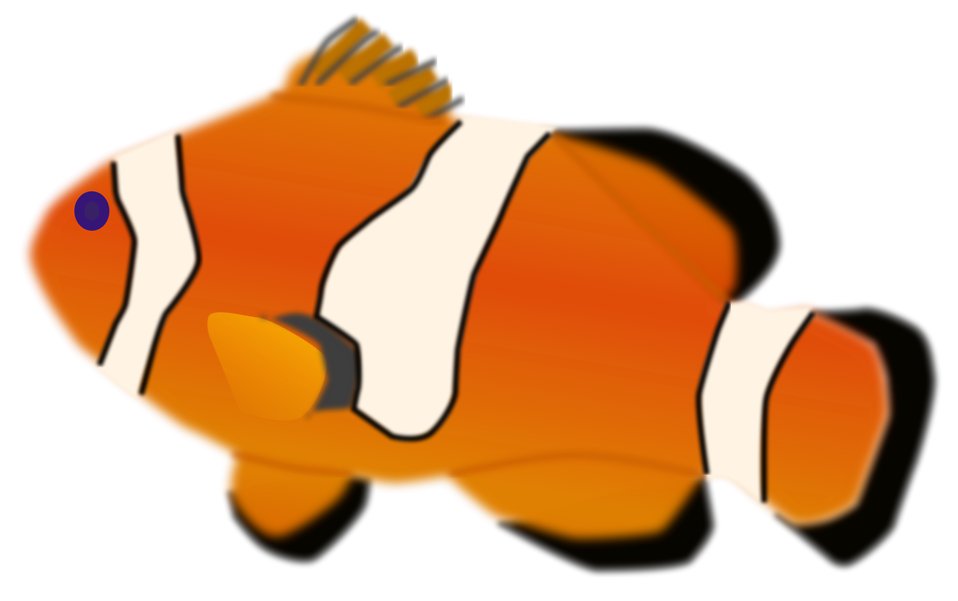 Fish | Free Stock Photo | Illustration of a orange fish | # 16752