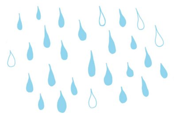 Animated raining clipart