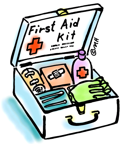 First aid cartoon clipart