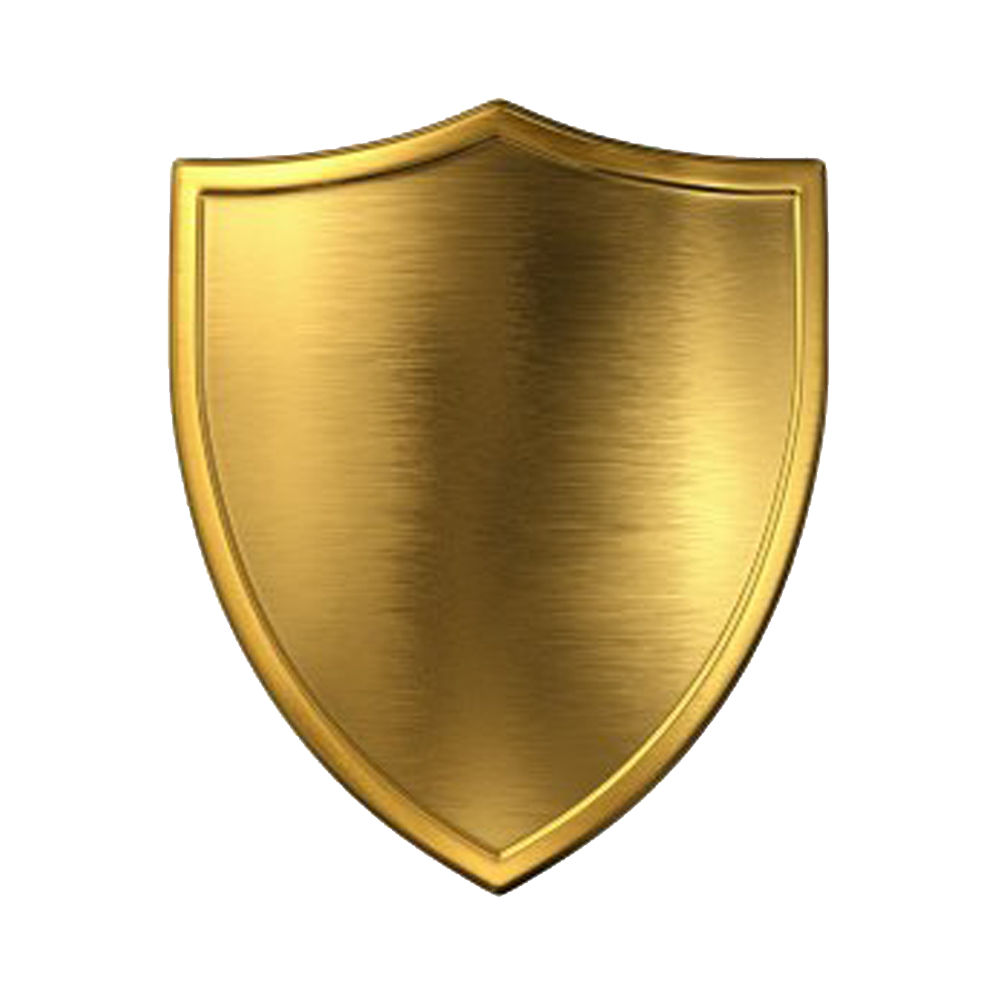 Download PNG image: gold shield PNG image, free picture download