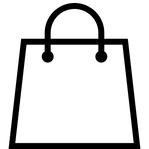 shopping bag clipart black white - photo #14