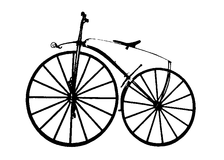 Bike Outline - ClipArt Best