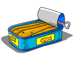 Free Canned Sardines Clip Art