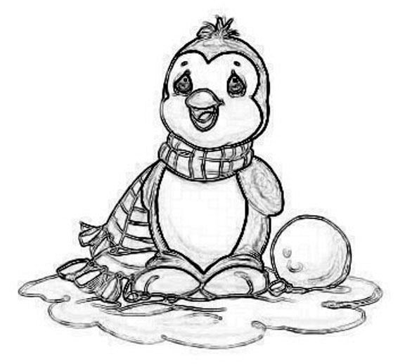 Precious Moments Animals Clip Art & Coloring Pages