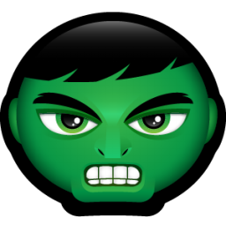 Hulk Head Icon, PNG ClipArt Image