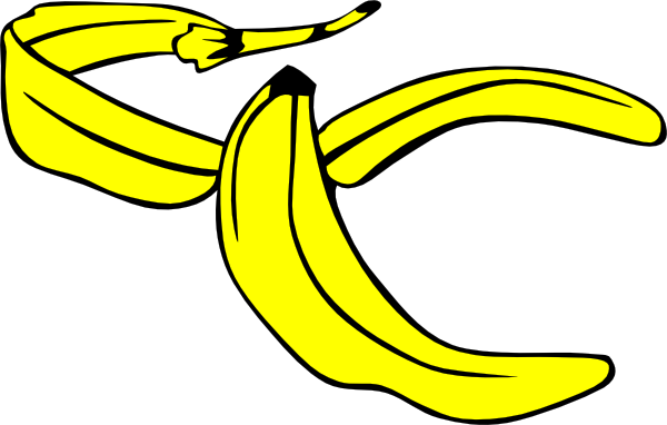 Banana Peel Clip Art - vector clip art online ...