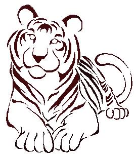 Cartoon Tiger Tattoos - ClipArt Best
