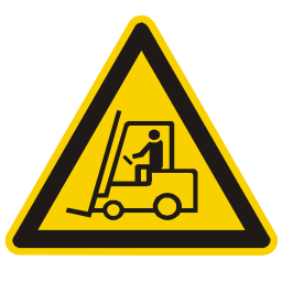 Free Icons Forklift Hazard Sign