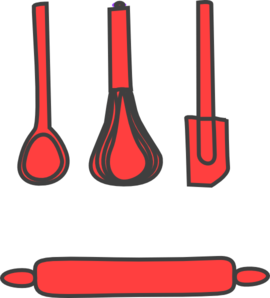 Bakery Red clip art - vector clip art online, royalty free ...