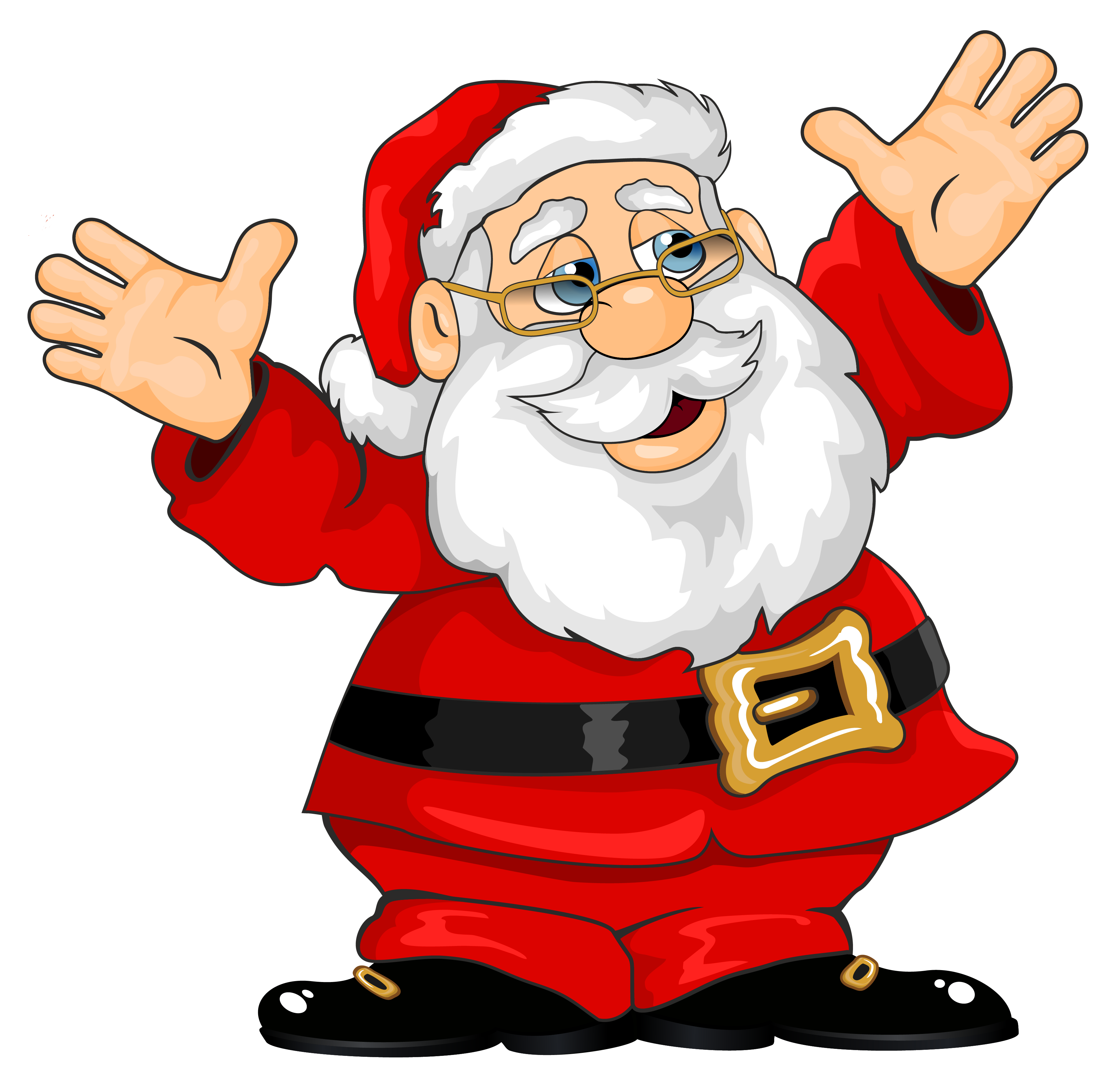 santa clipart animated - photo #38