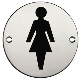 Female toilet pictogram symbol
