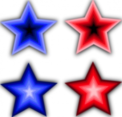Download Four Stars clip art Vector Free