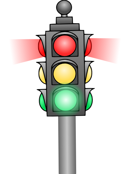 Traffic Light clip art - vector clip art online, royalty free ...