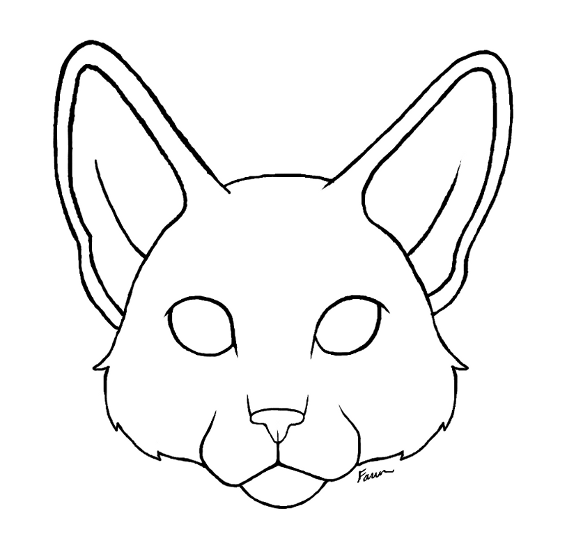 Line Drawing Of Cat Face : Cat face line drawing clipart best