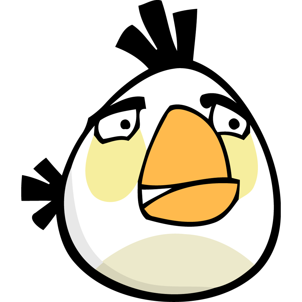 Angry bird white Icon | Angry Birds Iconset | femfoyou