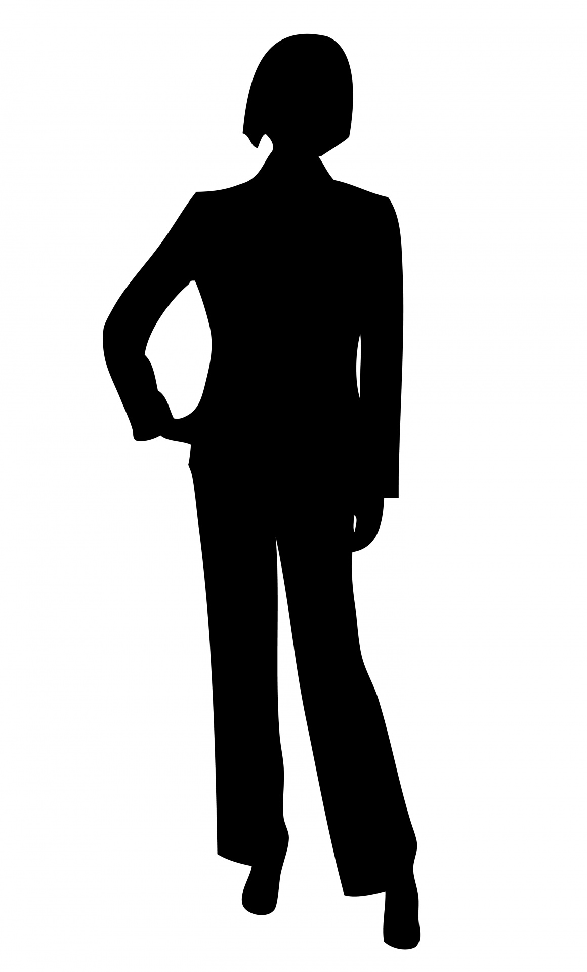 Clipart woman silhouette
