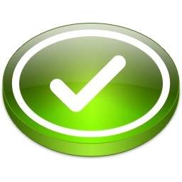 Round Green Tick Sign-vista Icon-free Icon Free Download