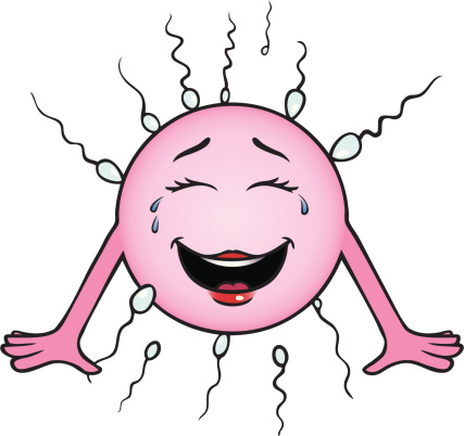 Drawing Of The Funny Of Sperm Clip Art, Vector Images ...