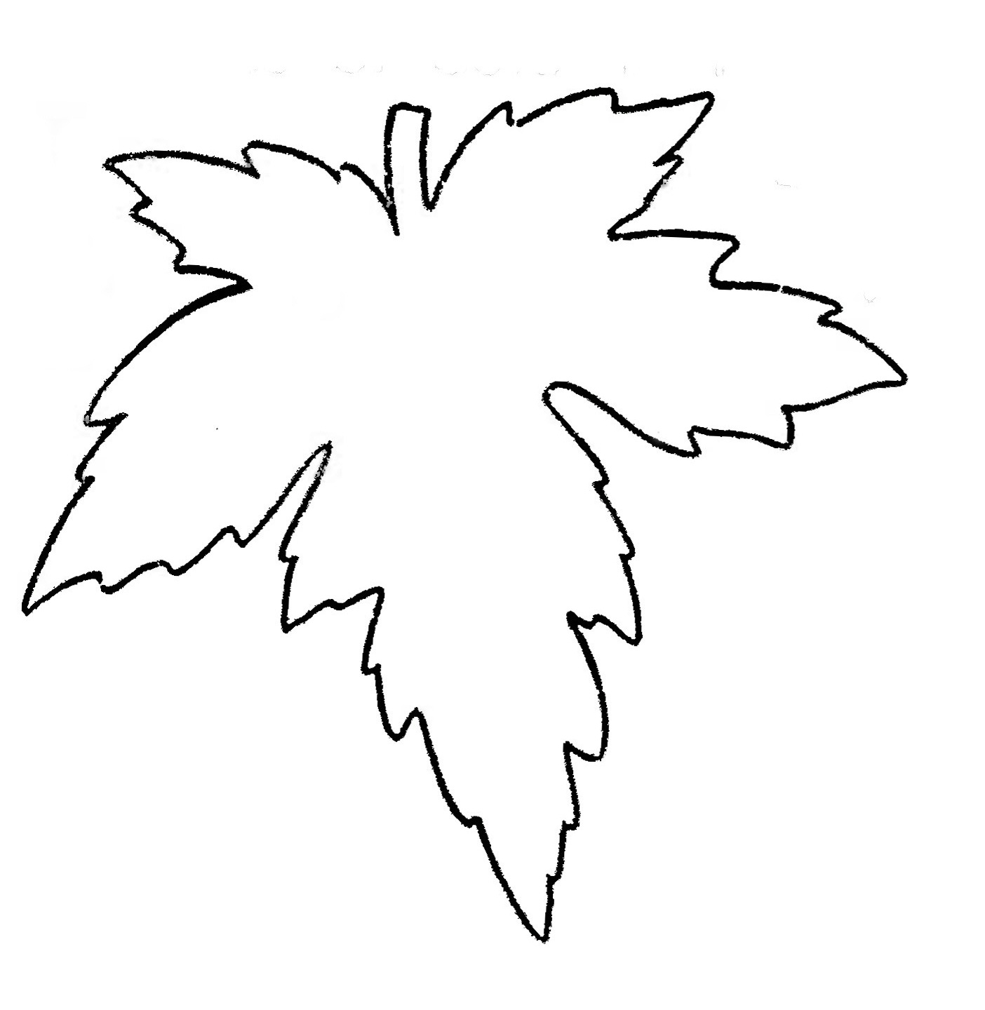 Autumn Leaf Coloring Pages | Coloring Page