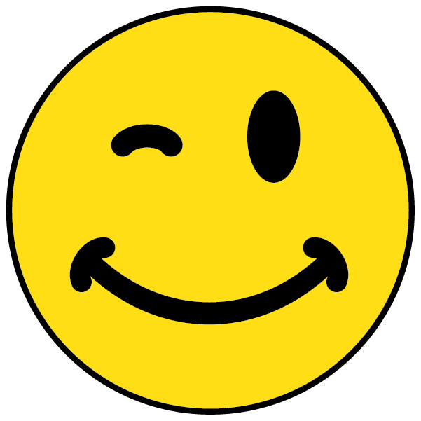 smiley wink clip art - photo #12