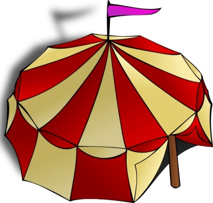 Circus Tent clip art - Download free Other vectors