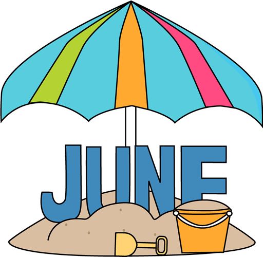 Free month clip art month of june at the beach clip art image ...