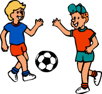 Kids Playing Summer Clipart - Free Clipart Images
