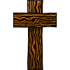 Pix For > Wooden Cross Clip Art