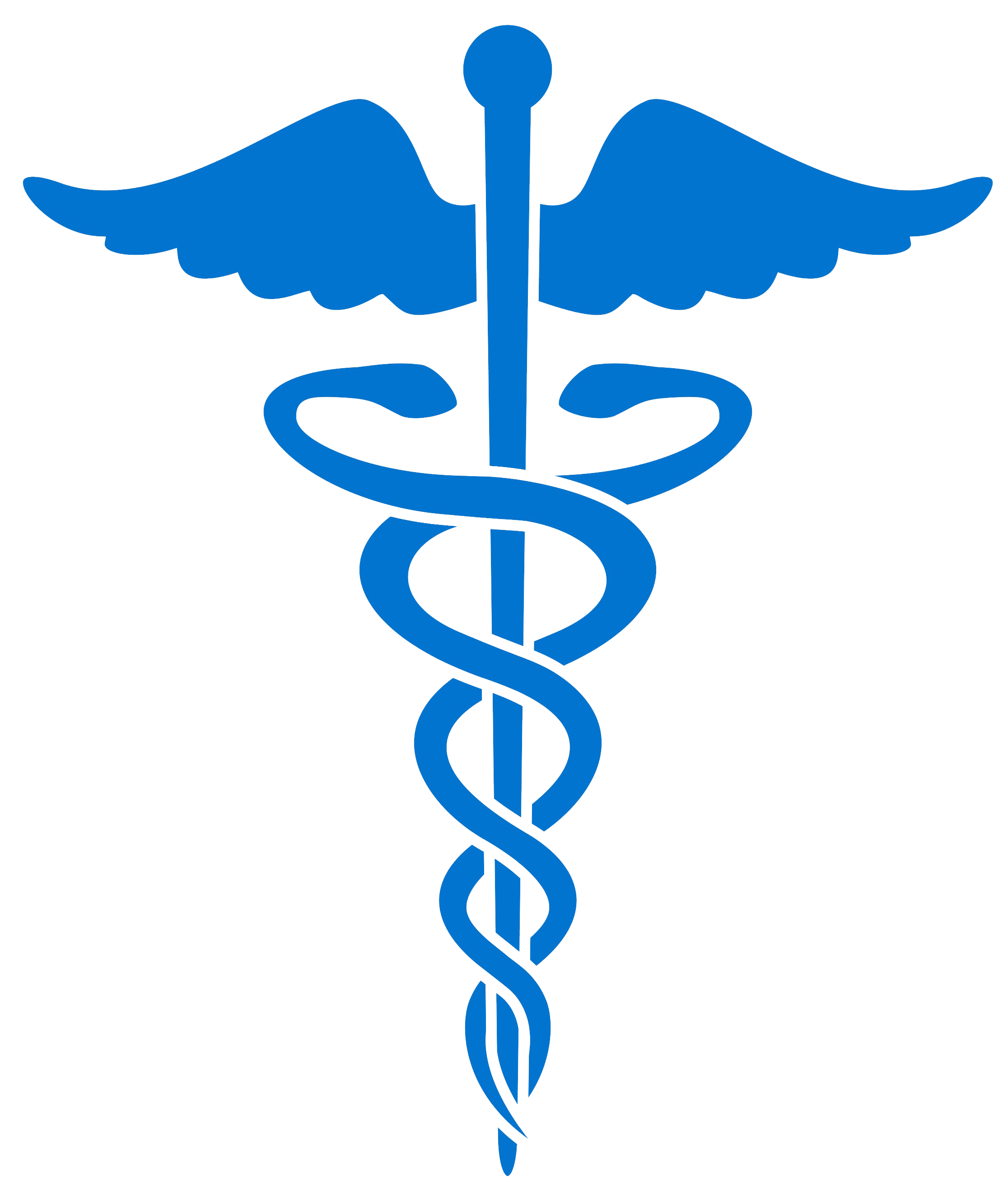 Logos For > Medical Snake Logo Blue