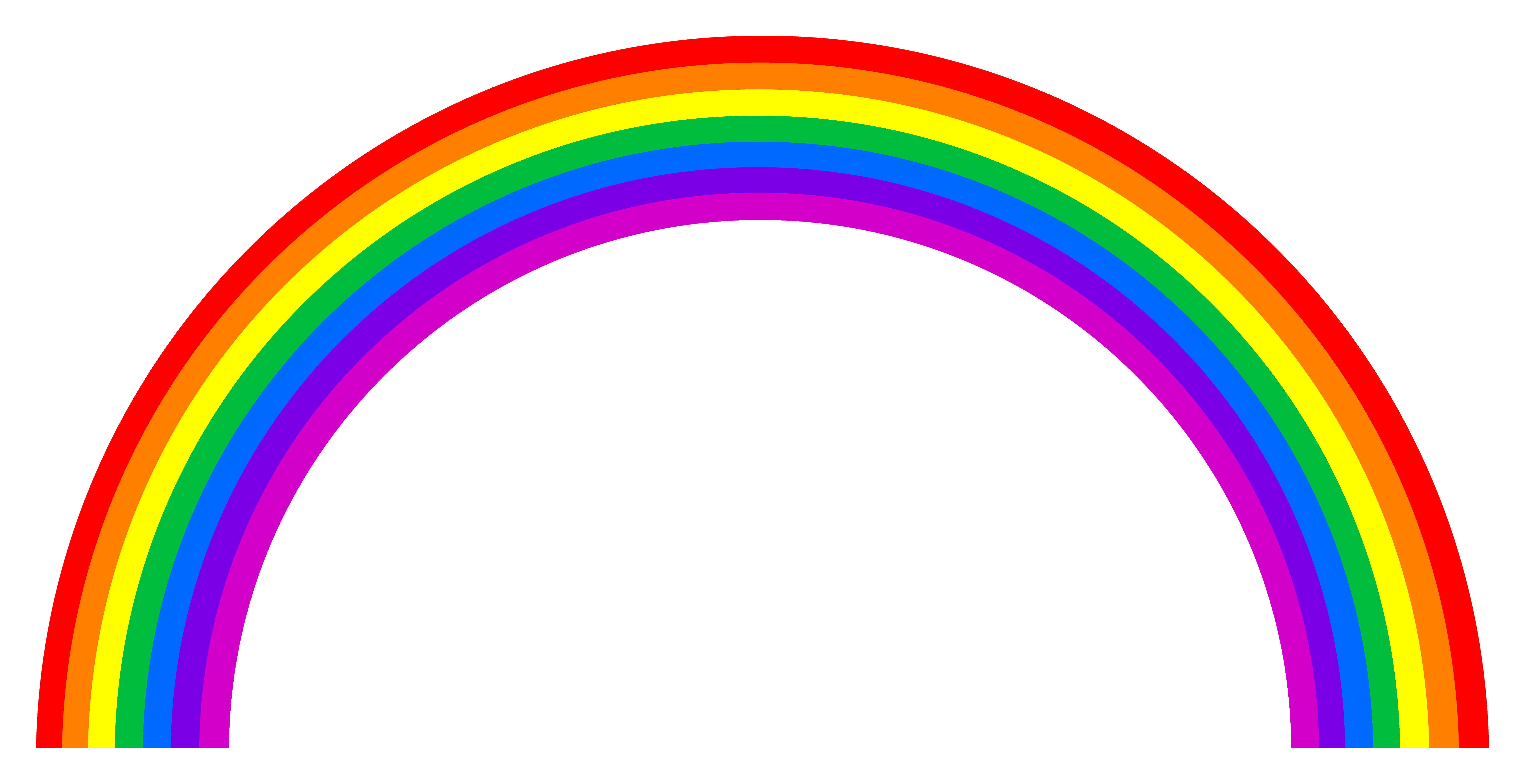 free vector rainbow clipart - photo #18