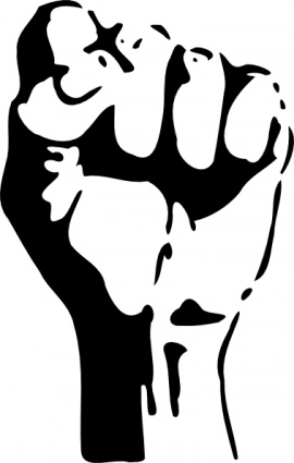 Raised Fist clip art - Download free Other vectors