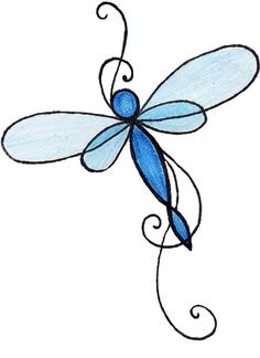 Outline Of A Dragonfly - ClipArt Best