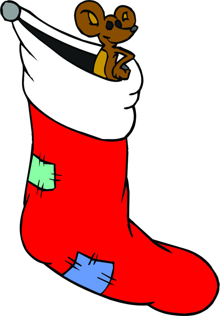 Cartoon Christmas Stocking - ClipArt Best