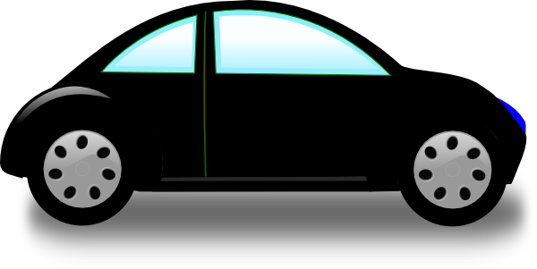 Black Car Clip Art - vector clip art online, royalty ...