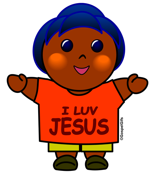 Free Christian Clip Art: Kids for Jesus Color Pictures: Leah