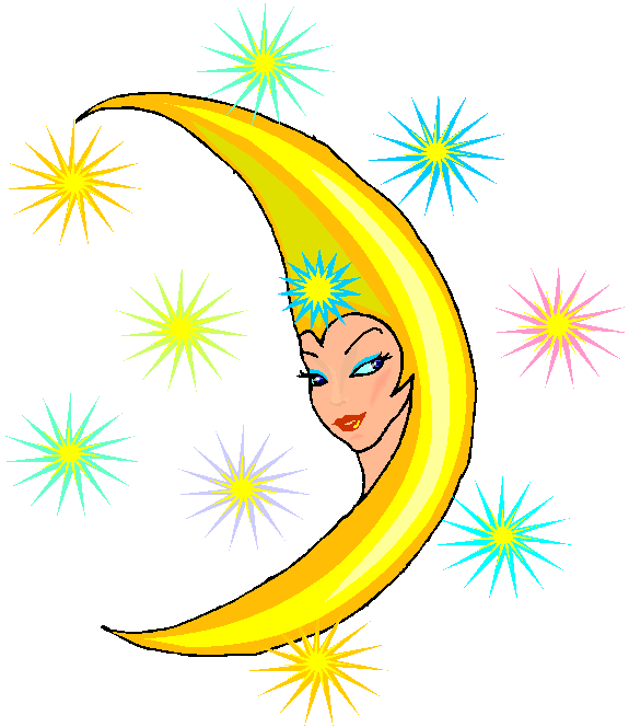 moon clipart animated - photo #47