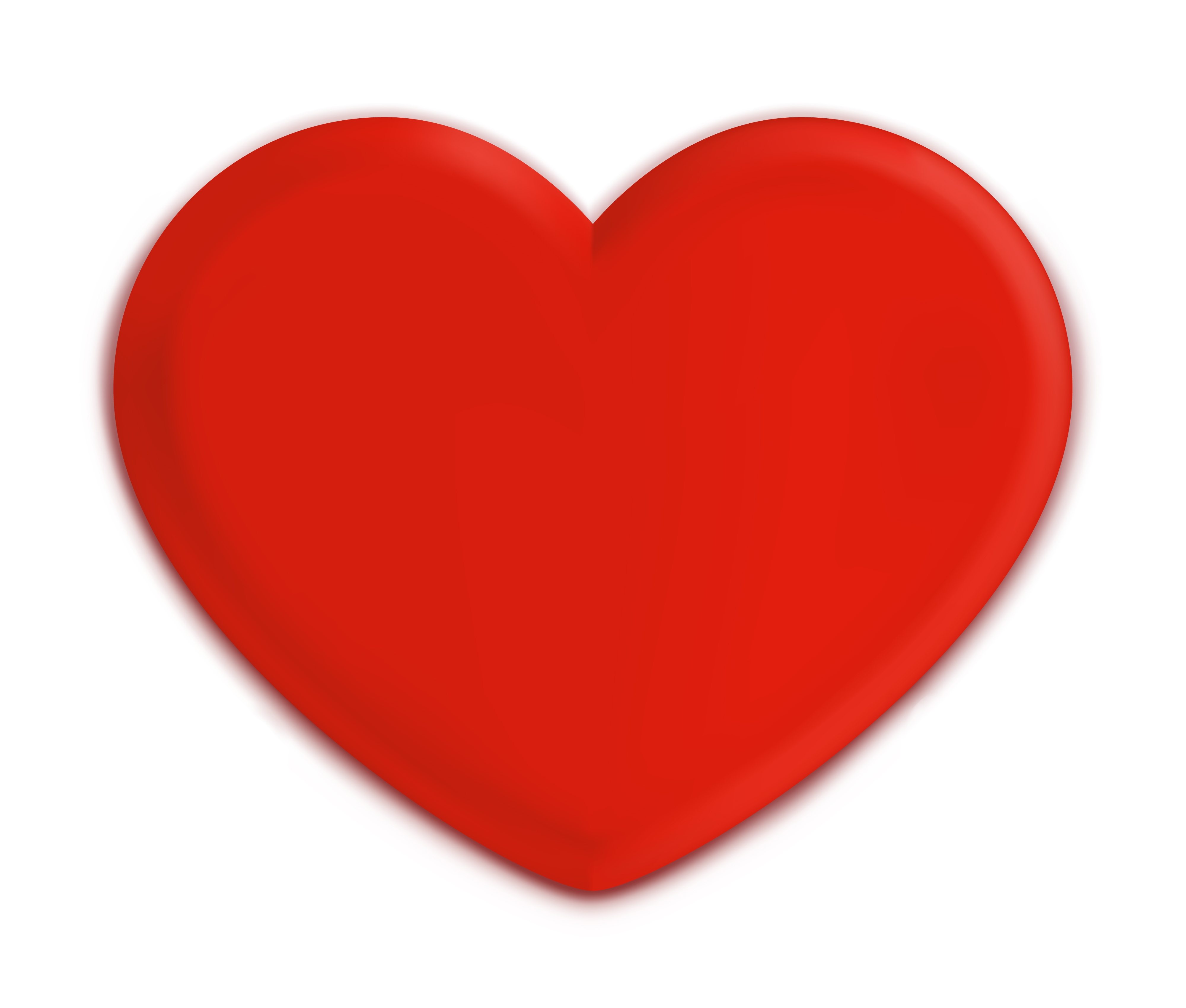 Big Red Heart Picture - ClipArt Best