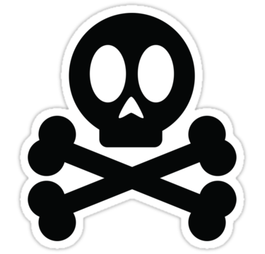 Poison Skull and Cross Bones" Stickers by Mehdals | Redbubble