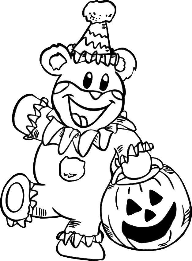 halloween teddy bear clip art - photo #15