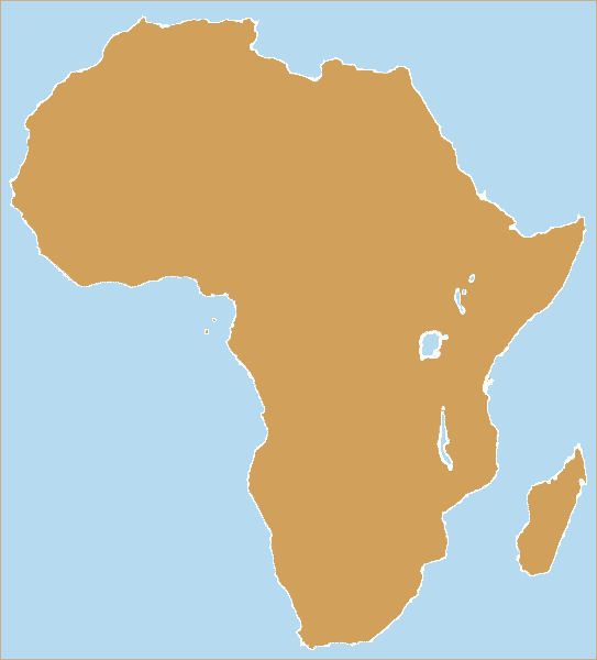 free clipart map of africa - photo #21