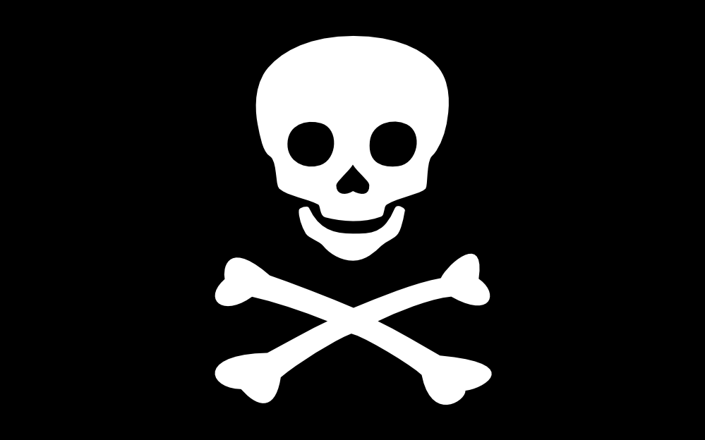 pirate jolly roger SVG