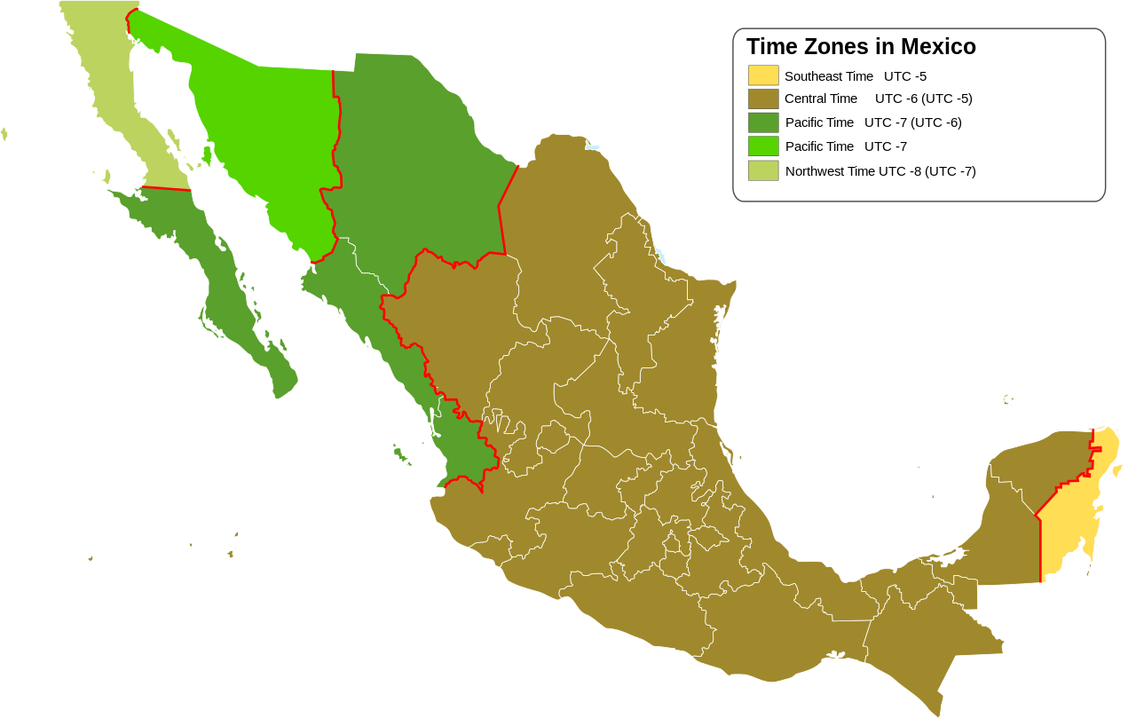Time in Mexico - Wikipedia